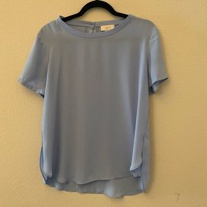 Loft light blue blouse